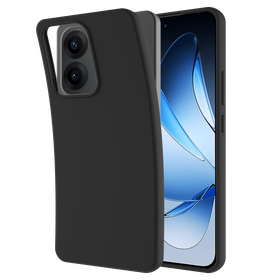 KickLite Case - Oppo Reno13 F (4G/5G) - Soft TPU Back Cover - Black