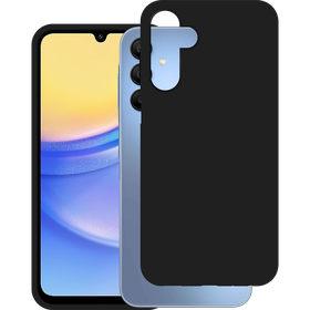 KickLite Case - Samsung Galaxy A15 (4G/5G) - Soft TPU Back Cover - Black