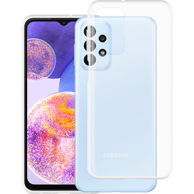 KickLite Case - Samsung Galaxy A23 - Soft TPU Back Cover - Clear