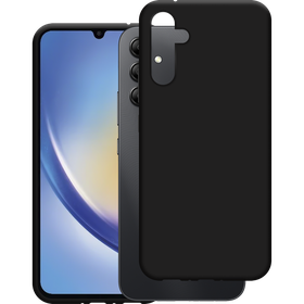 KickLite Case - Samsung Galaxy A34 - Soft TPU Back Cover - Black