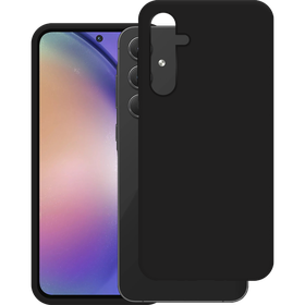 KickLite Case - Samsung Galaxy A55 - Soft TPU Back Cover - Black