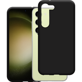 KickLite Case - Samsung Galaxy S23 - Soft TPU Back Cover - Black