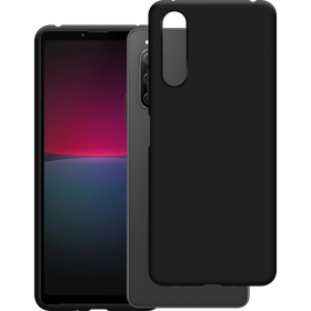 KickLite Case - Sony Xperia 10 IV - Soft TPU Back Cover - Black