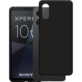 KickLite Case - Sony Xperia 10 VI - Soft TPU Back Cover - Black