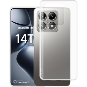 KickLite Case - Xiaomi 14T Pro - Soft TPU Back Cover - Clear