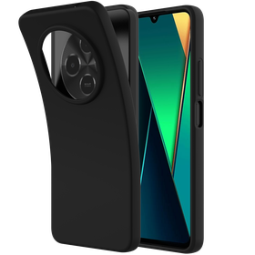 KickLite Case - Xiaomi Poco C75 - Soft TPU Back Cover - Black