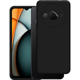 KickLite Case - Xiaomi Redmi A3 - Soft TPU Back Cover - Black