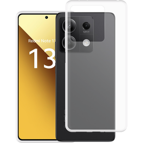 KickLite Case - Xiaomi Redmi Note 13 (5G) - Soft TPU Back Cover - Clear