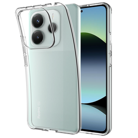 KickLite Case - Xiaomi Redmi Note 14 (5G) - Soft TPU Back Cover - Clear