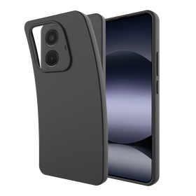 KickLite Case - Xiaomi Redmi Note 14 (5G) - Soft TPU Back Cover - Black