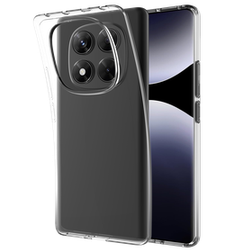 KickLite Case - Xiaomi Redmi Note 14 Pro (5G) - Soft TPU Back Cover - Clear