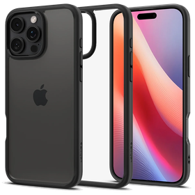 Spigen Case iPhone 16 Pro - Ultra Hybrid - Black