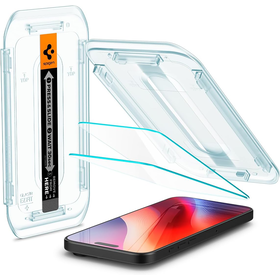 Spigen Screenprotector iPhone 17 Pro Max / 16 Pro Max - Tempered Glas with AlignMaster 2 Pack - Clear