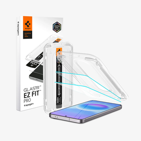 Spigen Screenprotector Samsung Galaxy A57 - Tempered Glas with AlignMaster 2 Pack - Clear