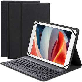 Universal 9-11 inch - Premium Bluetooth Keyboard Cover - Qwerty