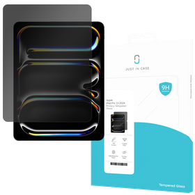 iPad Pro 13 (M5 2025 / M4 2024) - Privacy Screenprotector Tempered Glass
