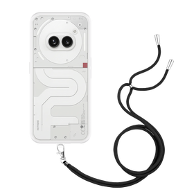 Lanyard Case - Nothing Phone (2a) / (2a) Plus - Soft TPU Protective Cover with Necklace - Clear