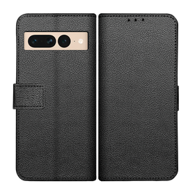 Classic Wallet Case - Google Pixel 7 Pro - PU leather Book Case - Black