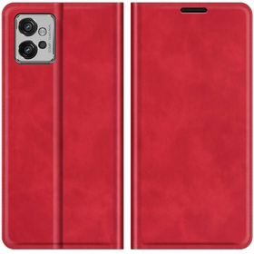 Motorola Moto G32 - Magnetic Wallet Case - Red
