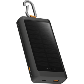 Xtorm 15W Go2 Solar PowerBank 10.000 mAh + Light - Charcoal Black - XG2S101