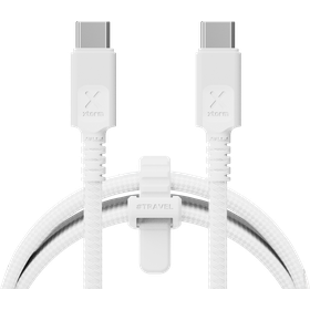 Xtorm Next Gen USB-C PD Cable Ultra 240W - White - 1.5m - CX3090