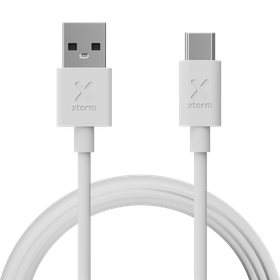 Xtorm USB to USB-C Cable - White - 1m - CTX050