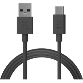 Xtorm USB to USB-C Cable - Black - 1m - CTX051