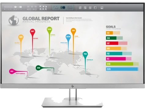 HP - EliteDisplay - E273q - 27 inch - Quad HD