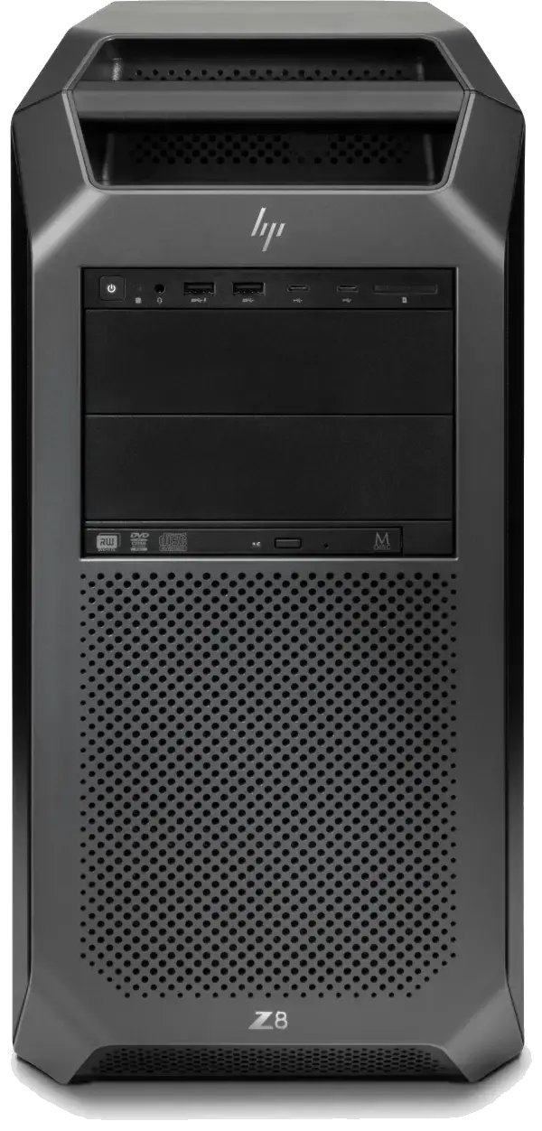 HP - Z8 G4 Tower Workstation - 2x- Intel Xeon Gold 6132 - 32GB Ram - 1TB SSD - Nvidia Quadro P5000 - W11P - DVD-ROM