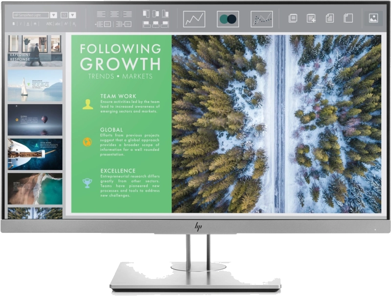 HP - EliteDisplay - E243 - 24 inch - Full HD LED IPS -