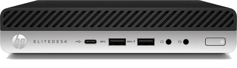 HP - EliteDesk 800 G5 DM - Intel HexaCore 5-8500 - 16GB Ram - 512GB SSD - Windows 11 Pro