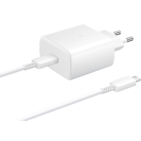 Samsung USB-C Fast Charger (45W) (White) - EP-TA845XW
