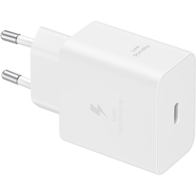 Samsung 45W USB-C Power Adapter - White - GP-PTU022HEFWQ - TA845 - (bulk packed)