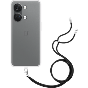 Lanyard Case - OnePlus Nord 3 (5G) - Soft TPU Protective Cover with Necklace - Clear