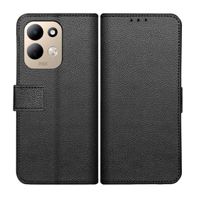 Classic Wallet Case - XiaomI Redmi 17 (4G / 5G) - PU leather Book Case - Black