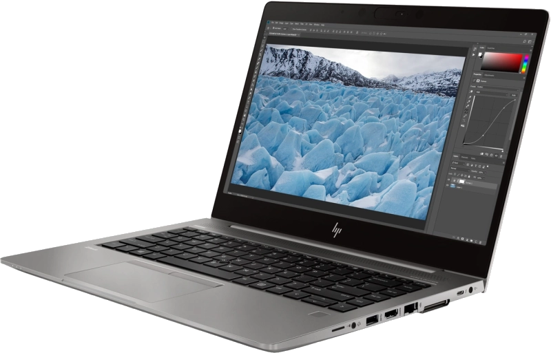 HP Zbook 14U G6 - Intel Quadcore i5 - 8GB Ram - 256GB SSD - 14" (35.36 cm) - Windows 11 Pro - Belgisch toetsenbord - Afbeelding 2