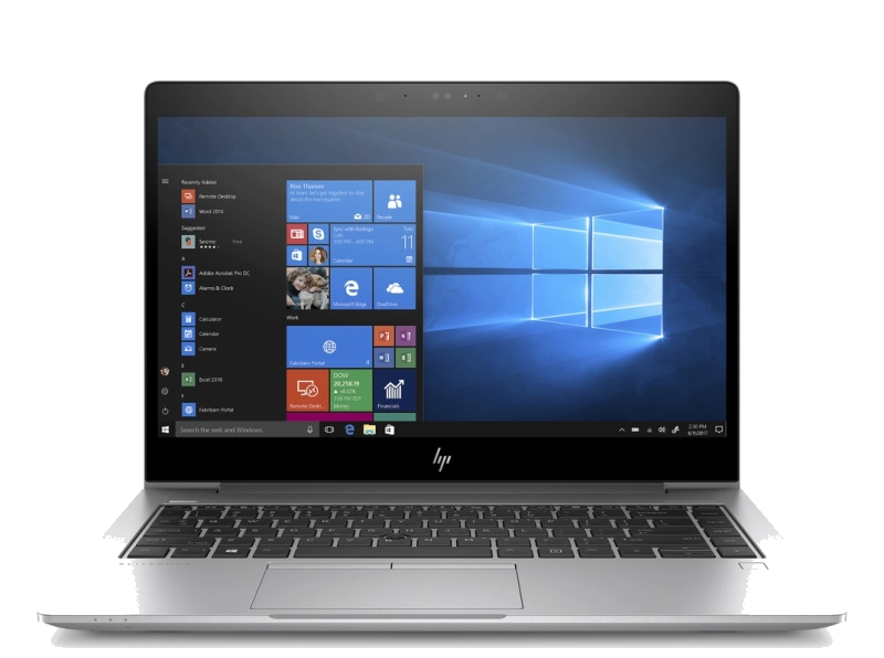 HP - Elitebook 840 G6 - Intel I5 8365U - 8GB Ram - 256GB SSD - 14" (35.56 cm) - Windows 11 Pro - Belgisch toetsenbord - Afbeelding 2