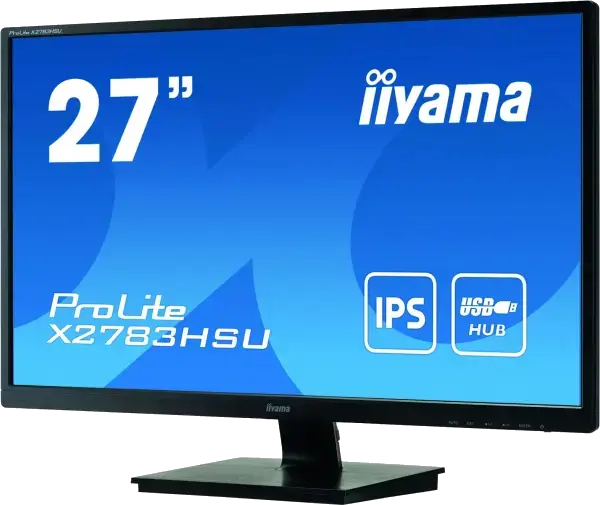 Iiyama - ProLite X2783HSU-B6 - 27 inch - Full HD LED IPS - Black - Afbeelding 3