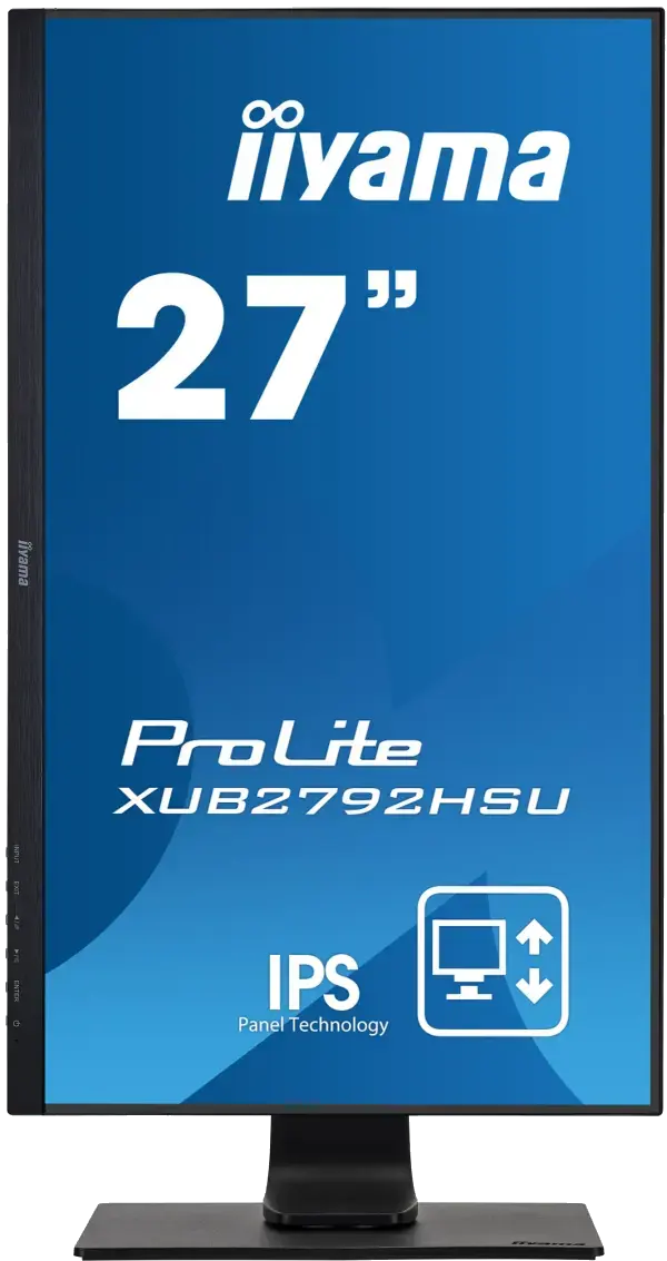Iiyama - ProLite XUB2792HSU-B1 - 27 inch (68,58 cm)- Full HD LED IPS - Black - Afbeelding 2