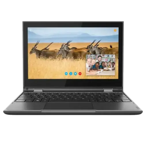 Lenovo 300e G2 Chromebook - Celeron N4020 - 4GB RAM - 32GB - 11.6 inch (29,46 cm) touchscreen - Franstalig toetsenbord - ChromeOS
